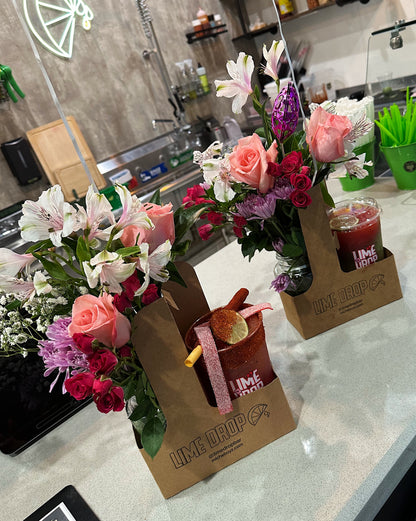 MOTHERS DAY DRINK & BOUQUET